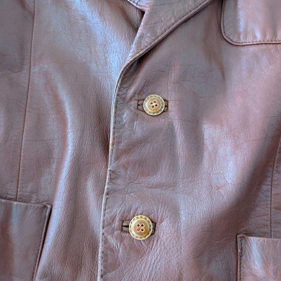 W & J Wilson vintage leather jacket - Picture 3 of 4
